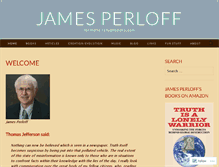 Tablet Screenshot of jamesperloff.com